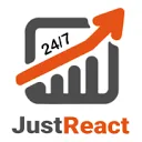 Logo van JustReact