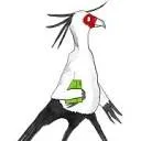 Logo van De Secretarisvogel