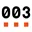 Logo van Studi003