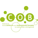 Logo van Centrum Ondergronds Bouwen COB
