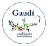 Logo Gaudí real estate AND brand positioning