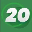 Logo van 20bet