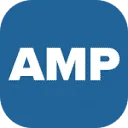 Logo van AMP Groep