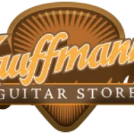 Logo van kauffmann's guitar store