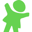 Logo van Kinderfysiotherapie Van Alphen en Van der Plas