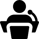 Logo Speaker Ideas - sharing the power of ideas