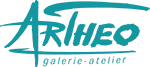 Logo van Galerie atelier en beeldentuin Artheo