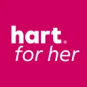 Logo van hart for her Nederland